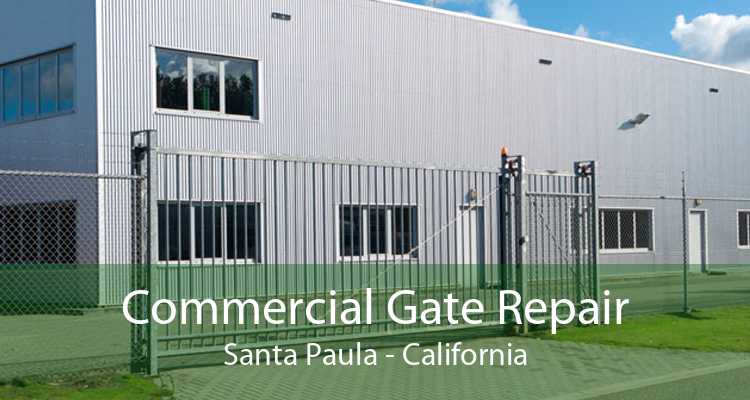 Commercial Gate Repair Santa Paula - California